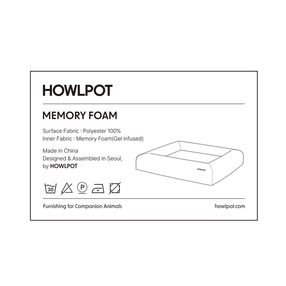 Memory Foam (Ash Brown) - Howlpot USA