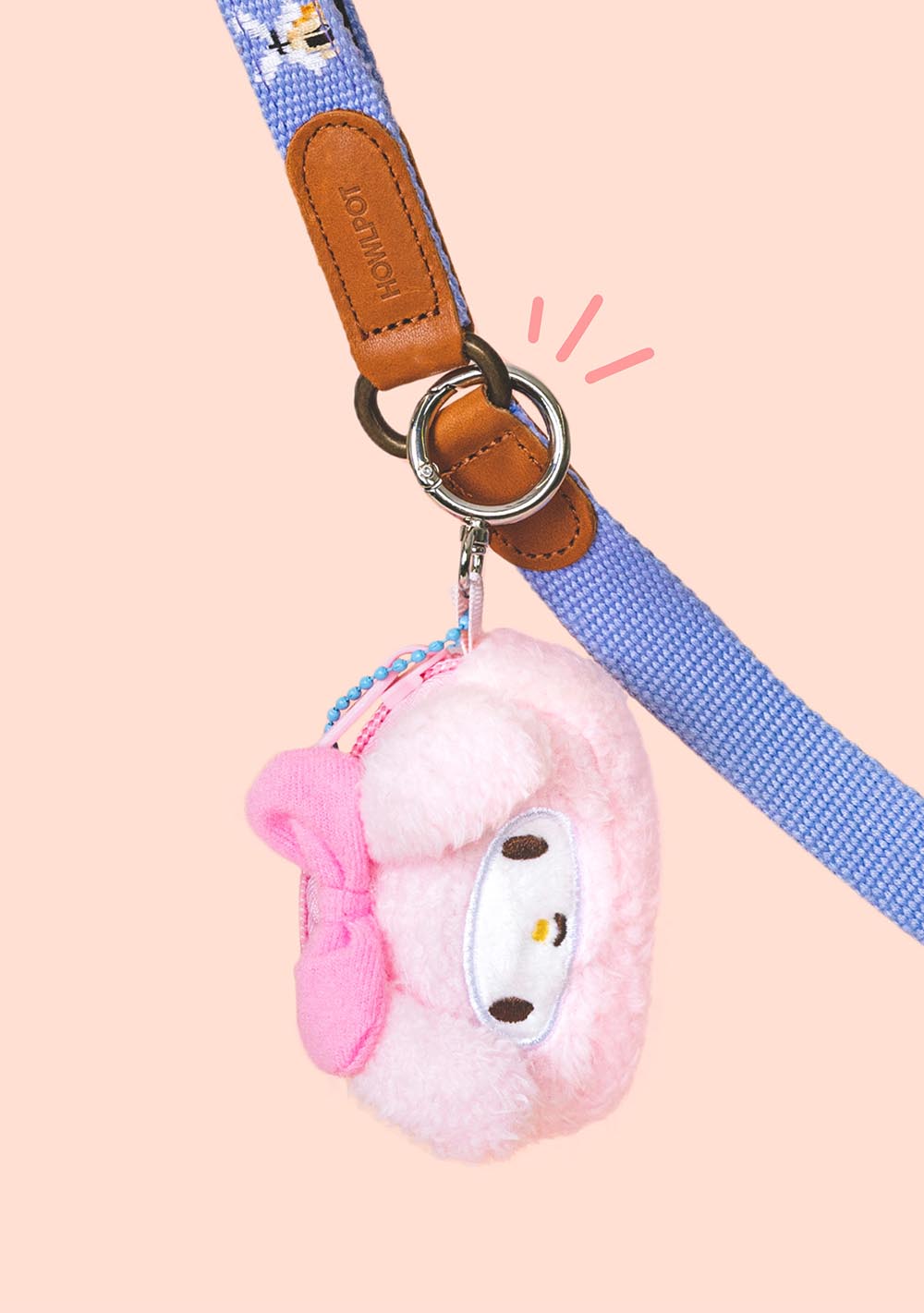 [Original] Sanrio My Melody Mini Bag Charm - Howlpot USA