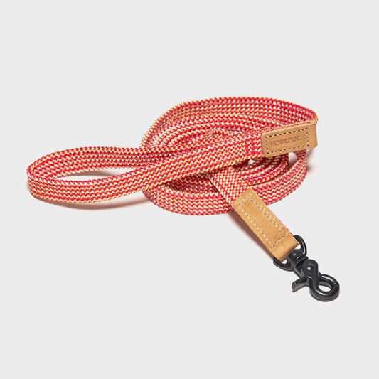 We Are Tight Handmade Ribbon Leash (Cherry Twizzle) - Howlpotusa