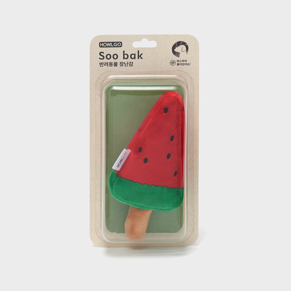 Watermelon Squeaky Toy - Howlpotusa